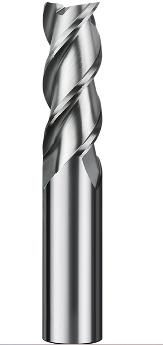 VHM-Fräser für Aluminium mit abgestimmter Schneidenlänge und Spanraum