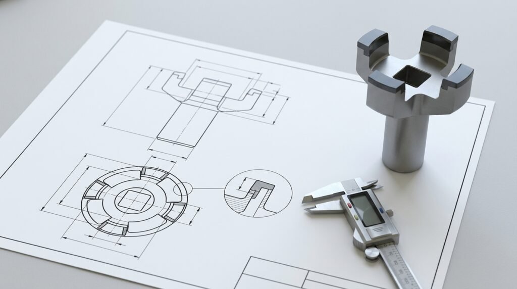 Planung eines Sonderwerkzeugs anhand einer technischen Zeichnung